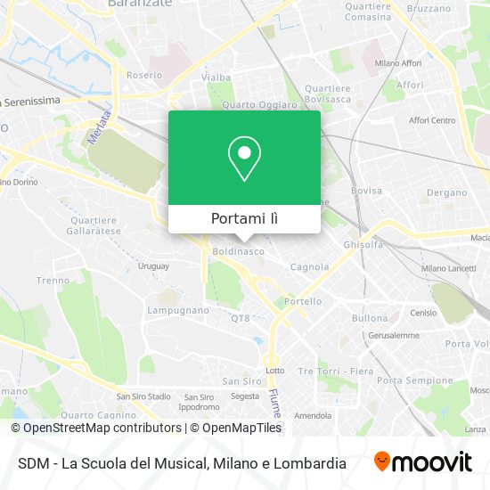 Mappa SDM - La Scuola del Musical
