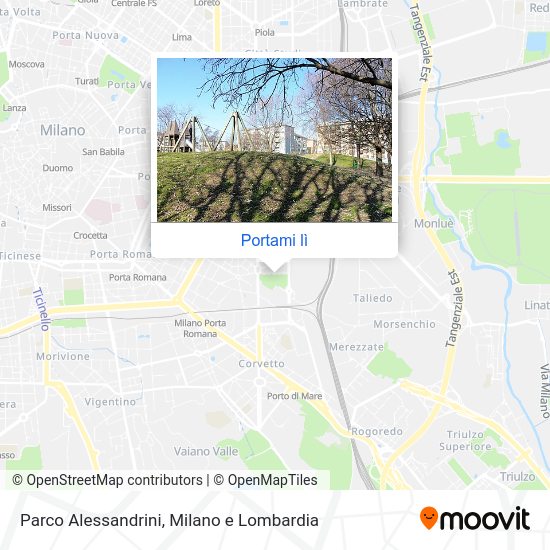 Mappa Parco Alessandrini