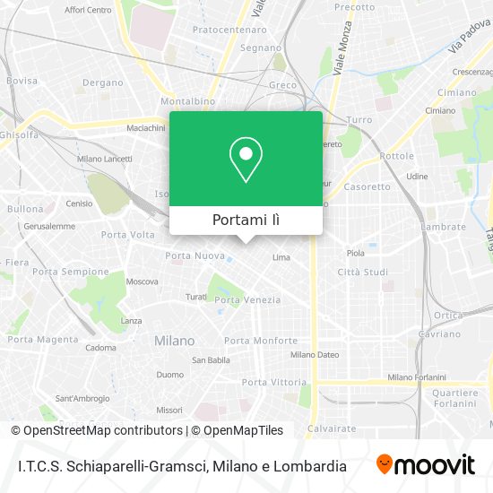 Mappa I.T.C.S. Schiaparelli-Gramsci