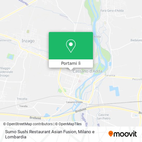 Mappa Sumo Sushi Restaurant Asian Fusion