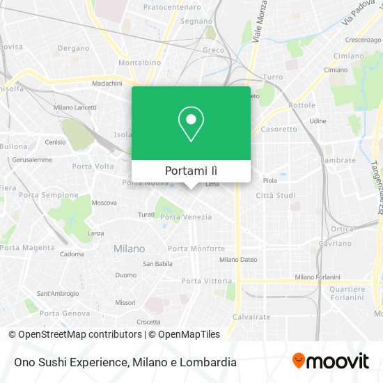 Mappa Ono Sushi Experience