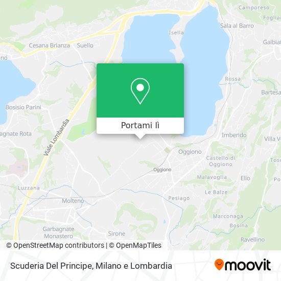 Mappa Scuderia Del Principe