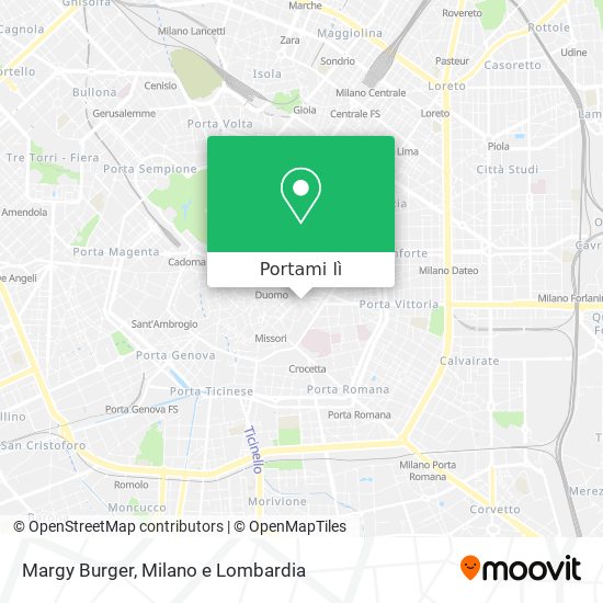 Mappa Margy Burger
