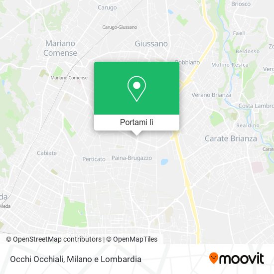 Mappa Occhi Occhiali