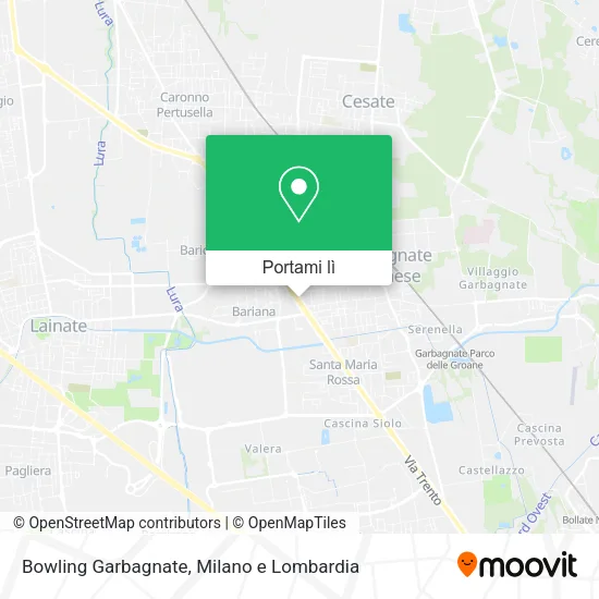 Mappa Bowling Garbagnate