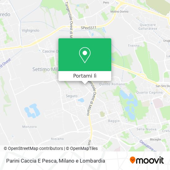 Mappa Parini Caccia E Pesca