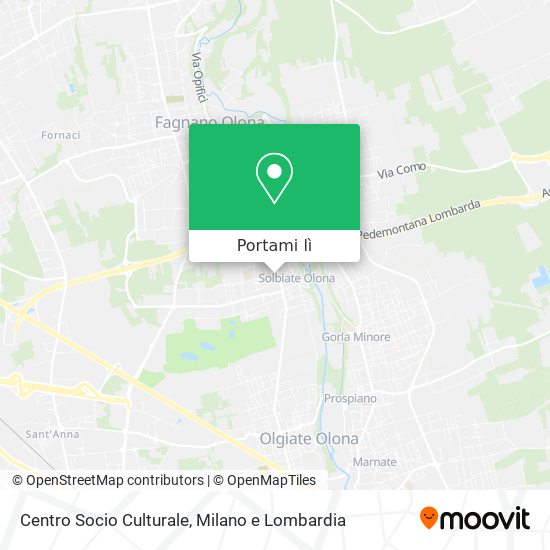 Mappa Centro Socio Culturale