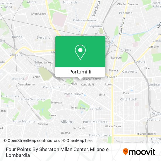 Mappa Four Points By Sheraton Milan Center