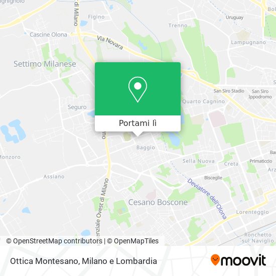 Mappa Ottica Montesano