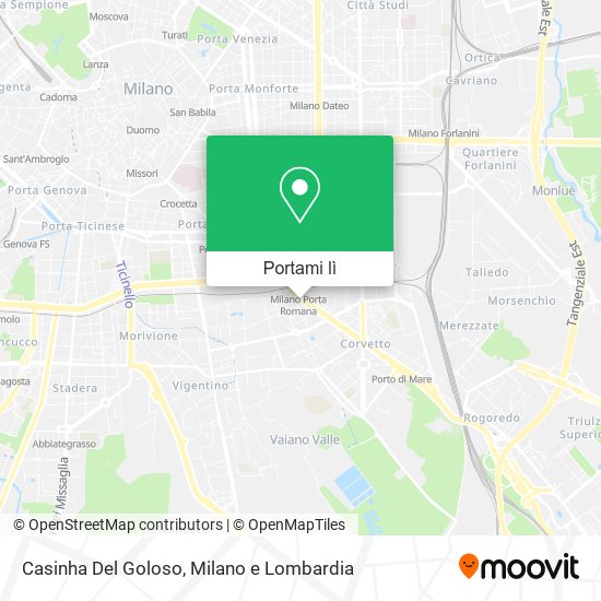 Mappa Casinha Del Goloso
