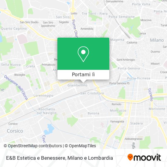 Mappa E&B Estetica e Benessere