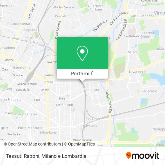 Mappa Tessuti Raponi