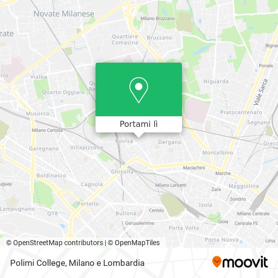 Mappa Polimi College