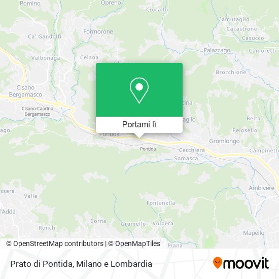 Mappa Prato di Pontida