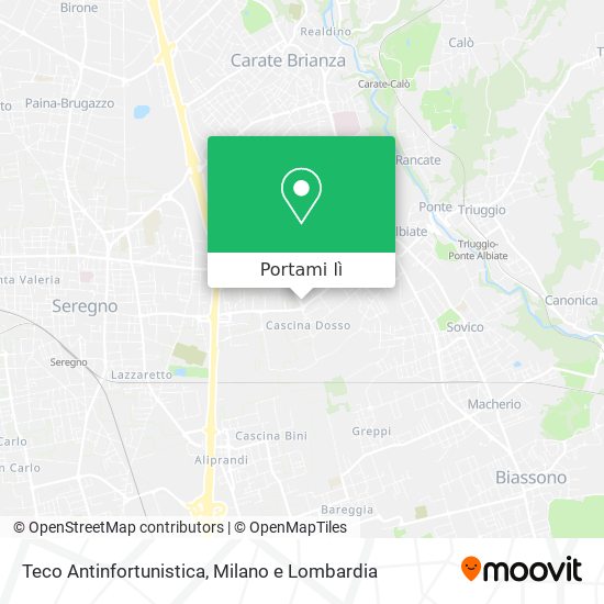 Mappa Teco Antinfortunistica