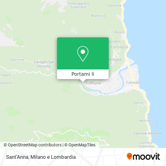 Mappa Sant'Anna