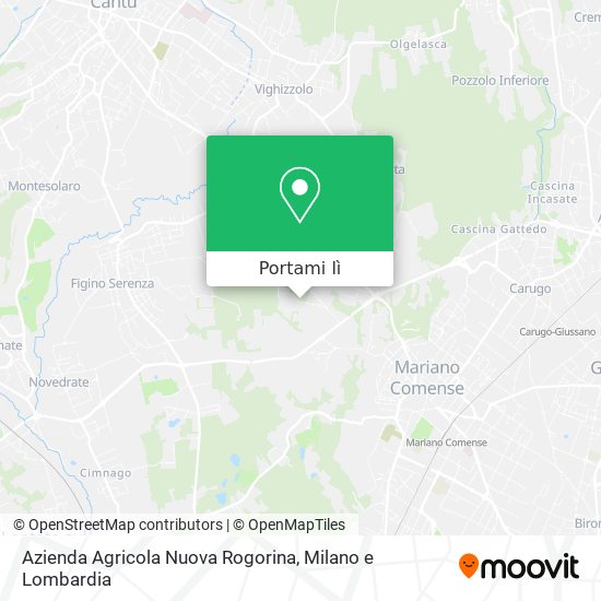 Mappa Azienda Agricola Nuova Rogorina