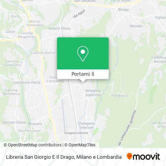 Mappa Libreria San Giorgio E Il Drago
