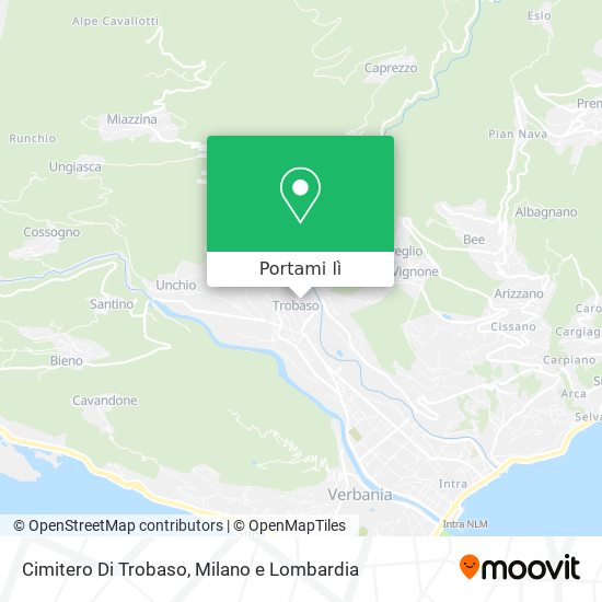 Mappa Cimitero Di Trobaso