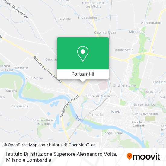 Mappa Istituto Di Istruzione Superiore Alessandro Volta