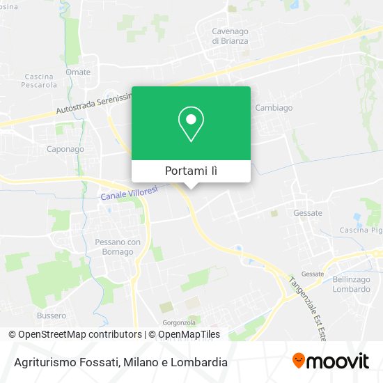 Mappa Agriturismo Fossati