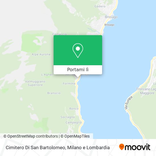 Mappa Cimitero Di San Bartolomeo