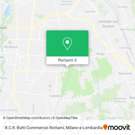 Mappa B.C.R. Butti Commercio Rottami