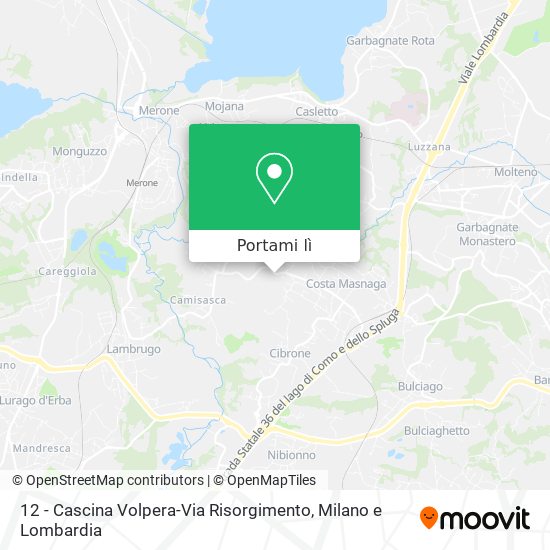Mappa 12 - Cascina Volpera-Via Risorgimento