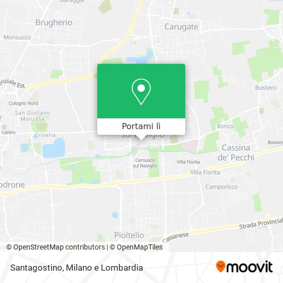 Mappa Santagostino