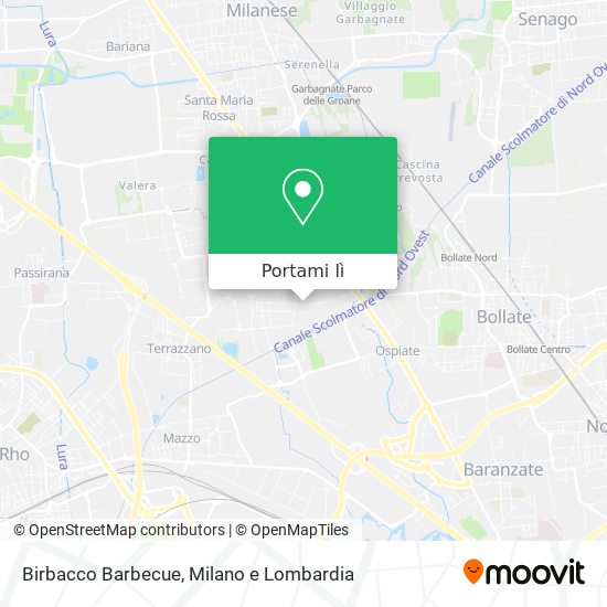 Mappa Birbacco Barbecue