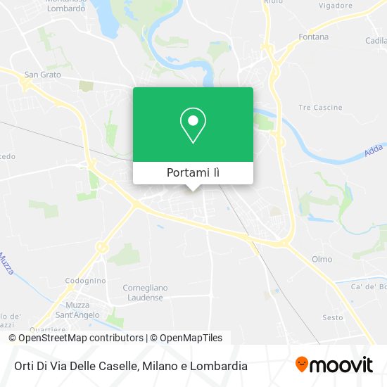 Mappa Orti Di Via Delle Caselle