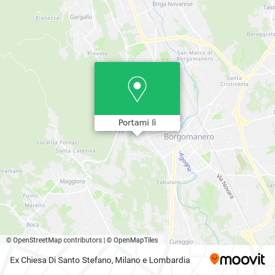 Mappa Ex Chiesa Di Santo Stefano