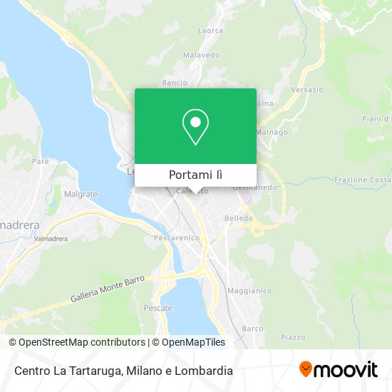 Mappa Centro La Tartaruga
