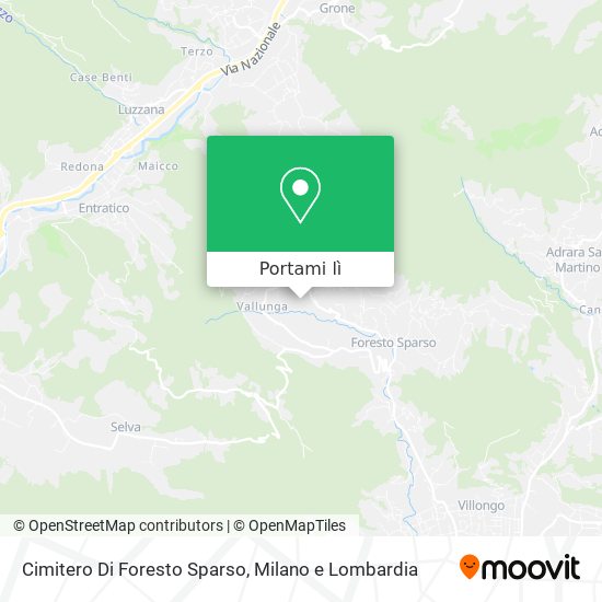 Mappa Cimitero Di Foresto Sparso