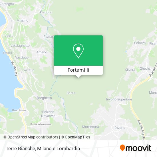 Mappa Terre Bianche