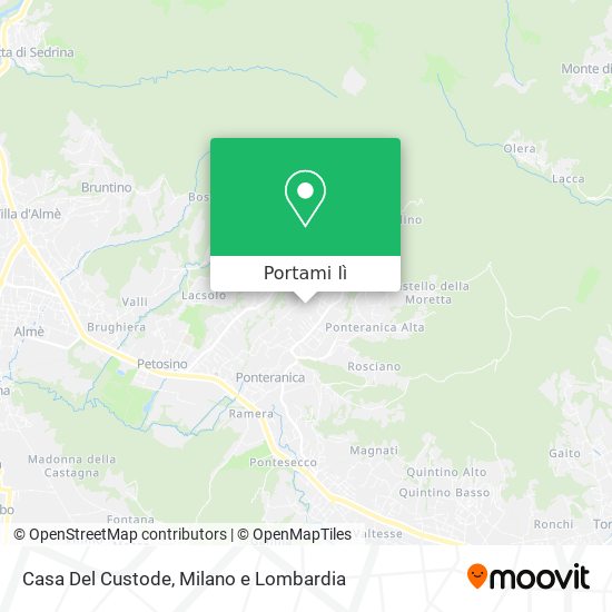 Mappa Casa Del Custode