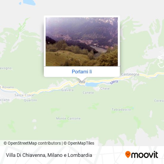 Mappa Villa Di Chiavenna
