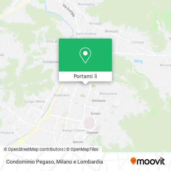 Mappa Condominio Pegaso
