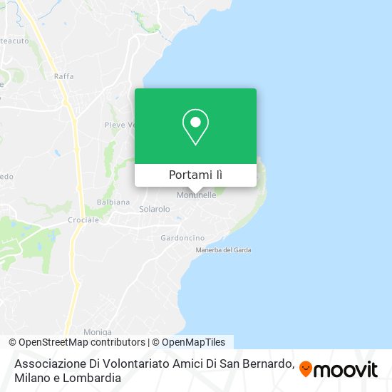 Mappa Associazione Di Volontariato Amici Di San Bernardo