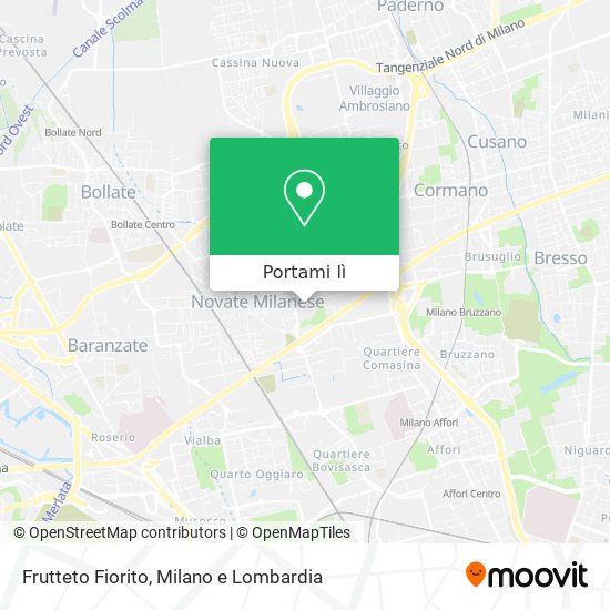 Mappa Frutteto Fiorito