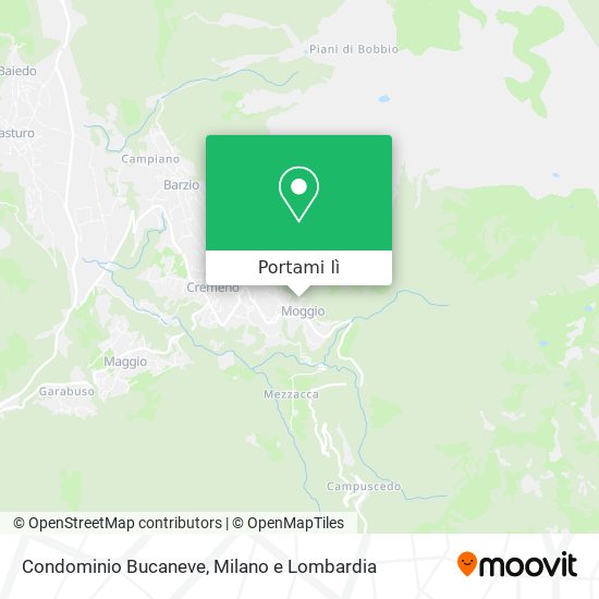 Mappa Condominio Bucaneve