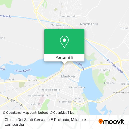 Mappa Chiesa Dei Santi Gervasio E Protasio