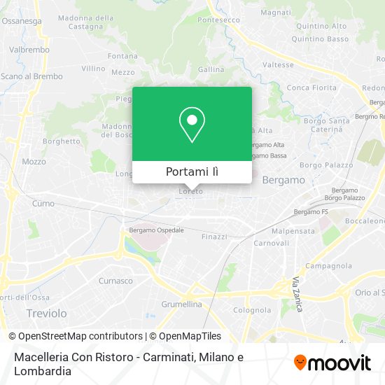 Mappa Macelleria Con Ristoro - Carminati