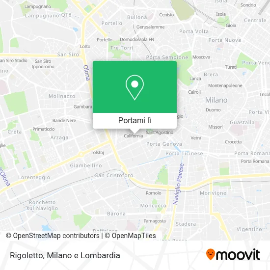 Mappa Rigoletto