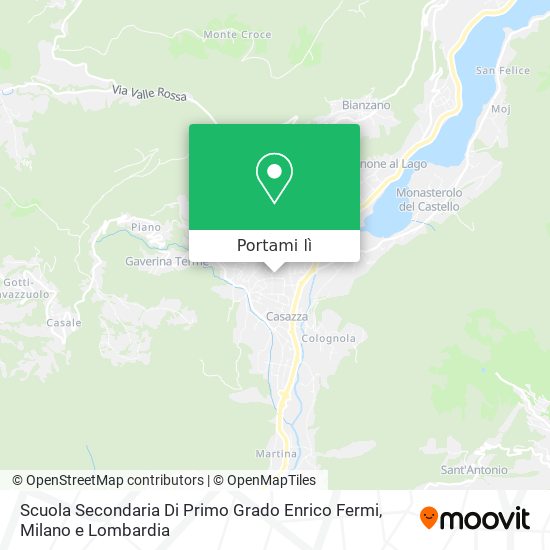 Mappa Scuola Secondaria Di Primo Grado Enrico Fermi