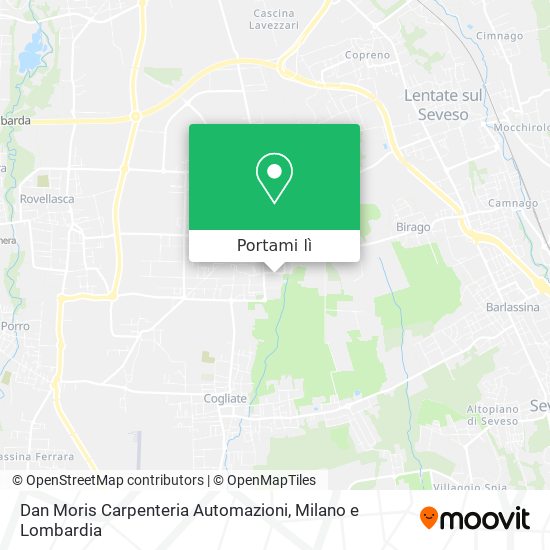 Mappa Dan Moris Carpenteria Automazioni
