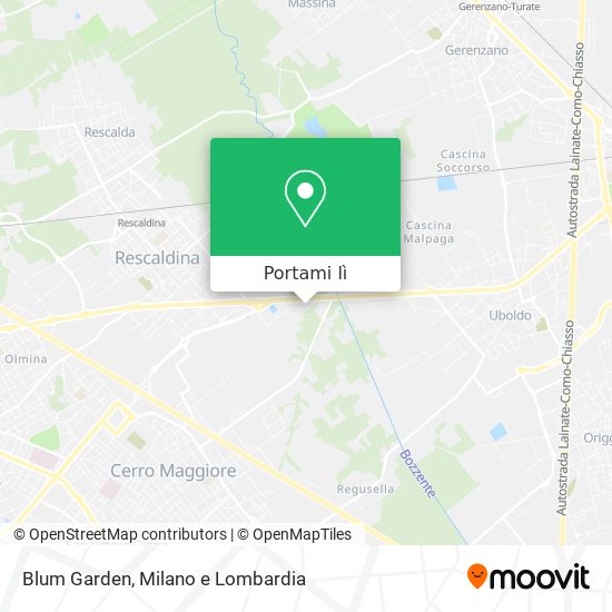 Mappa Blum Garden