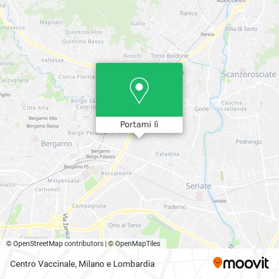 Mappa Centro Vaccinale