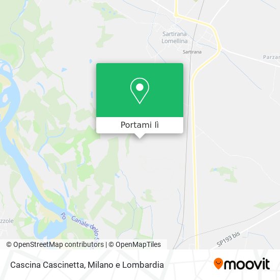 Mappa Cascina Cascinetta