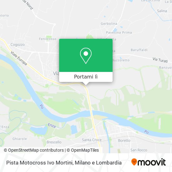 Mappa Pista Motocross Ivo Mortini